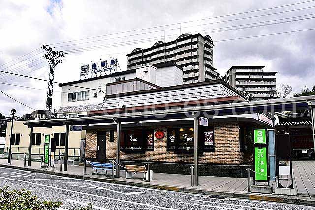 榛原メンズエステの駅前の写真です。picture of Haibara station where to find spa and massage salons