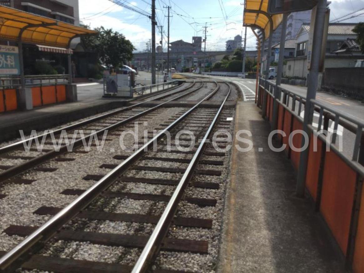 高須(高知)メンズエステの駅前の写真です。picture of Takasu station where to find spa and massage salons