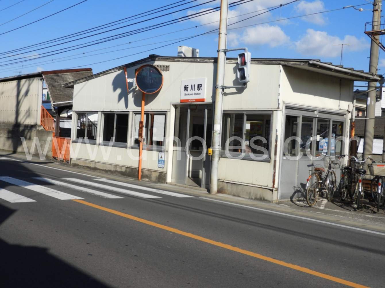 新川(愛媛)メンズエステの駅前の写真です。picture of Nikkawa station where to find spa and massage salons