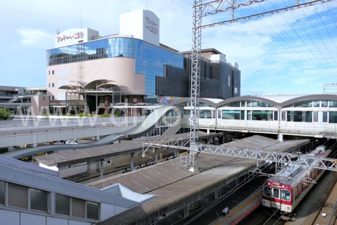 生駒メンズエステの駅前の写真です。picture of Ikoma station where to find spa and massage salons
