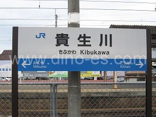 貴生川メンズエステの駅前の写真です。picture of Kibukawa station where to find spa and massage salons