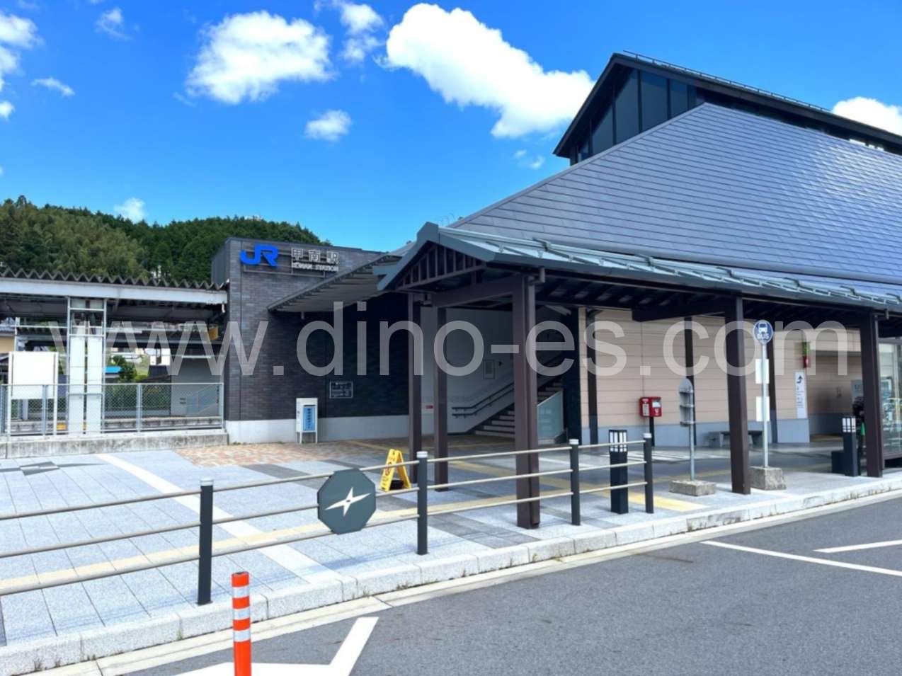 甲南メンズエステの駅前の写真です。picture of Kōnan station where to find spa and massage salons