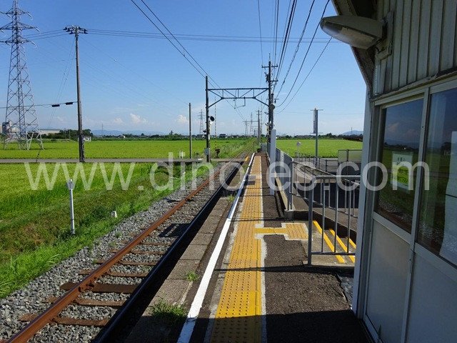 番田(福井)メンズエステの駅前の写真です。picture of Banda station where to find spa and massage salons