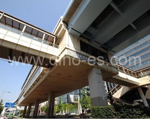 お台場海浜公園メンズエステの駅前の写真です。picture of Odaiba-kaihinkōen station where to find spa and massage salons