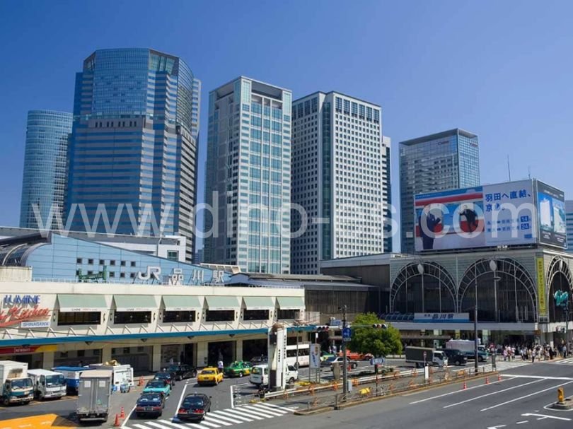 品川メンズエステの駅前の写真です。picture of Shinagawa station where to find spa and massage salons