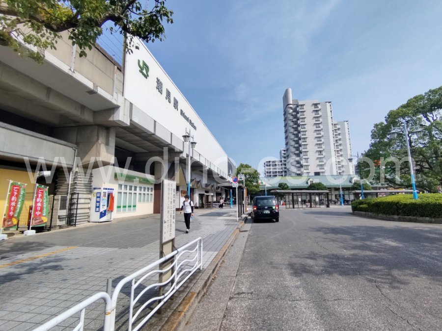 潮見メンズエステの駅前の写真です。picture of Shiomi station where to find spa and massage salons