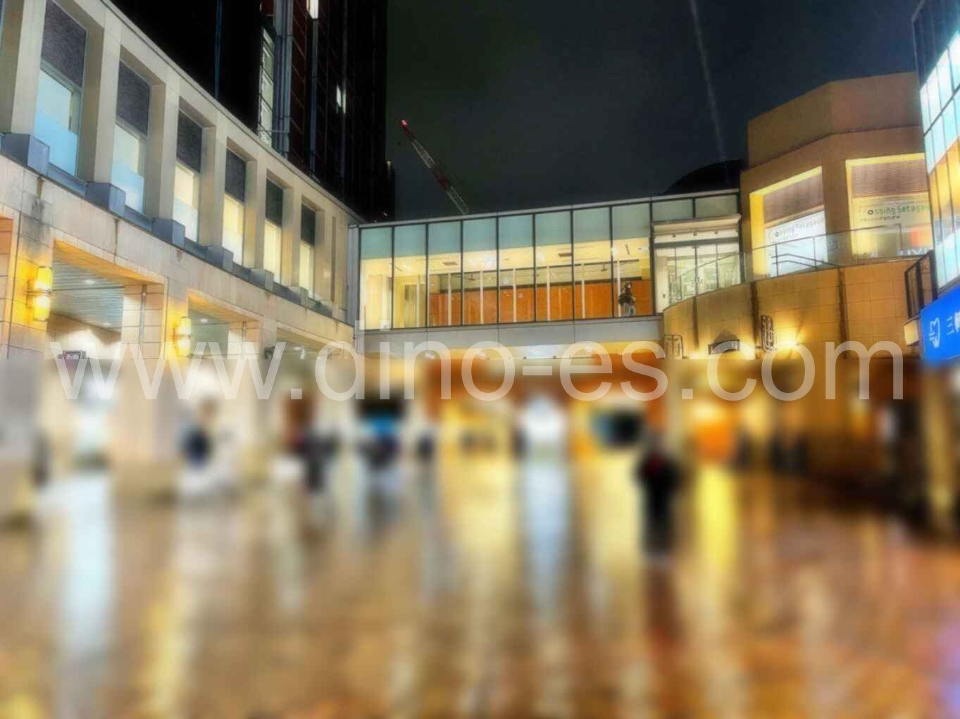 三軒茶屋メンズエステの駅前の写真です。picture of Sangenjaya station where to find spa and massage salons