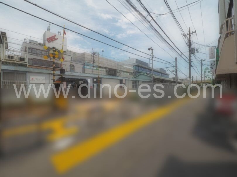 等々力メンズエステの駅前の写真です。picture of Todoroki station where to find spa and massage salons