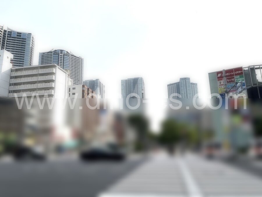 勝どきメンズエステの駅前の写真です。picture of Kachidoki station where to find spa and massage salons