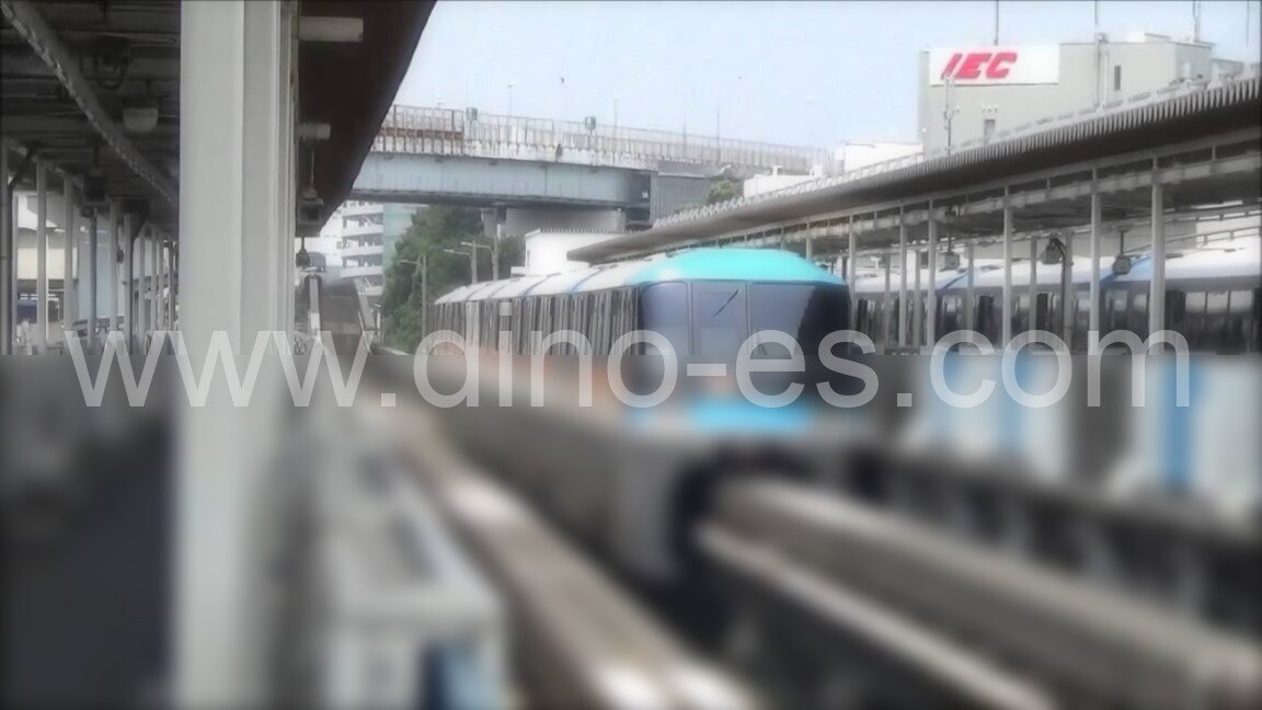昭和島メンズエステの駅前の写真です。picture of Shōwajima station where to find spa and massage salons