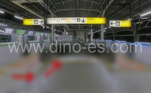 京成上野メンズエステの駅前の写真です。picture of Keisei Ueno station where to find spa and massage salons