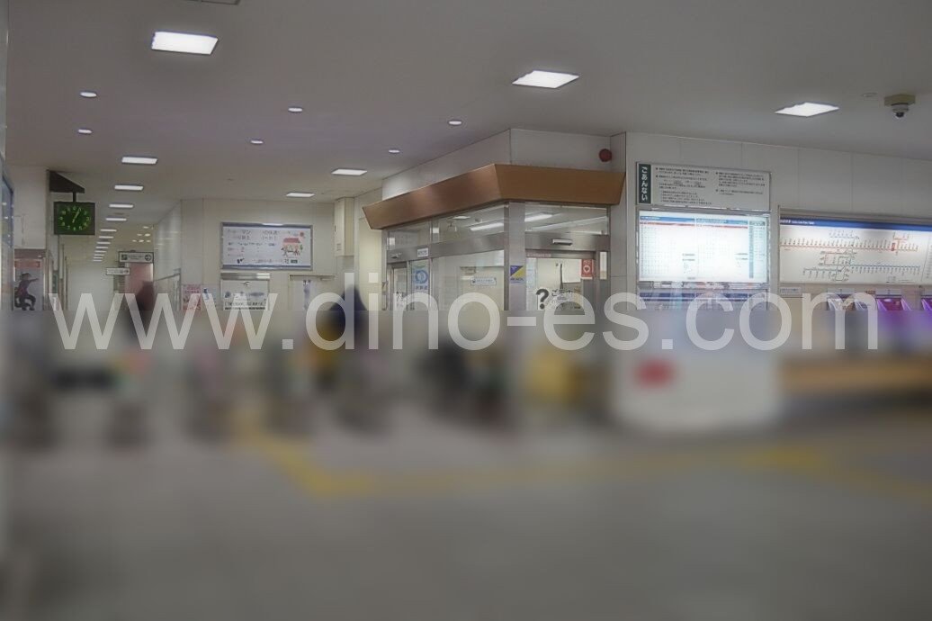 中村橋メンズエステの駅前の写真です。picture of Nakamurabashi station where to find spa and massage salons