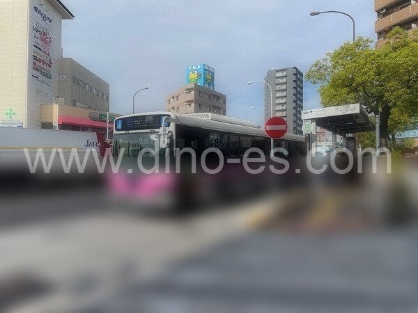 一之江メンズエステの駅前の写真です。picture of Ichinoe station where to find spa and massage salons