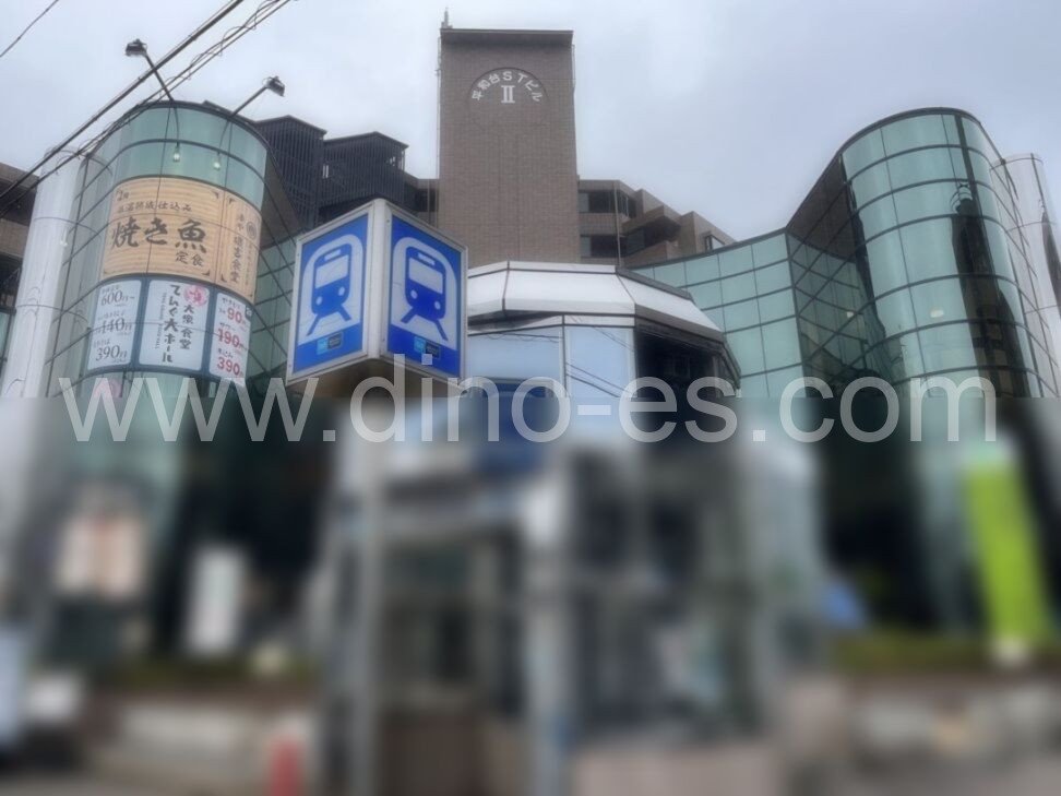 平和台(東京)メンズエステの駅前の写真です。picture of Heiwadai station where to find spa and massage salons