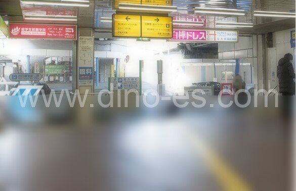 西日暮里メンズエステの駅前の写真です。picture of Nishi-Nippori station where to find spa and massage salons