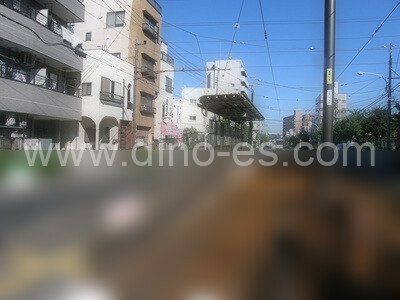 宮ノ前メンズエステの駅前の写真です。picture of Miyanomae station where to find spa and massage salons