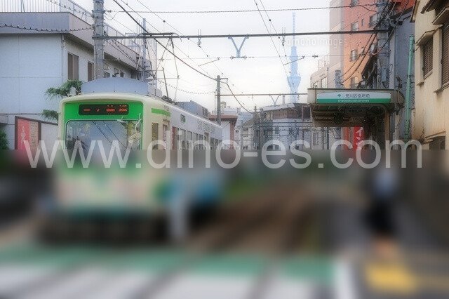 荒川区役所前メンズエステの駅前の写真です。picture of Arakawakuyakushomae station where to find spa and massage salons