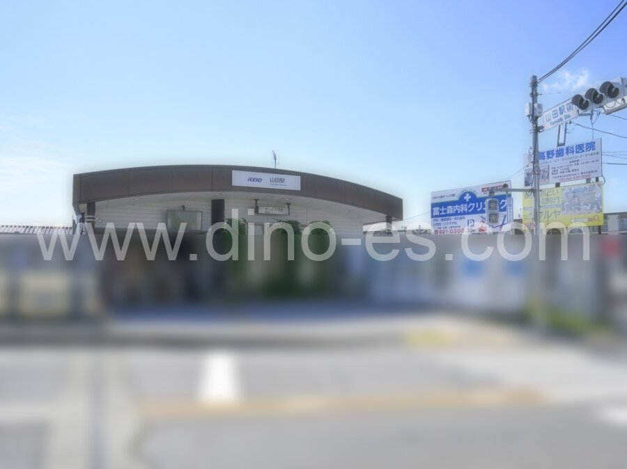 山田(東京)メンズエステの駅前の写真です。picture of Yamada station where to find spa and massage salons