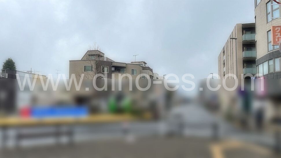西調布メンズエステの駅前の写真です。picture of Nishi-Chōfu station where to find spa and massage salons