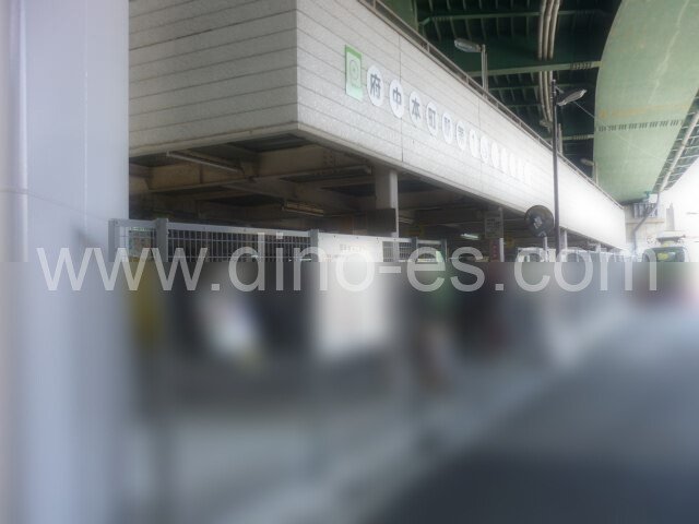 府中本町メンズエステの駅前の写真です。picture of Fuchū-Hommachi station where to find spa and massage salons