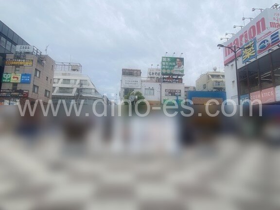 新小岩メンズエステの駅前の写真です。picture of Shin-Koiwa station where to find spa and massage salons