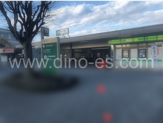 青梅街道メンズエステの駅前の写真です。picture of Ōmekaidō station where to find spa and massage salons