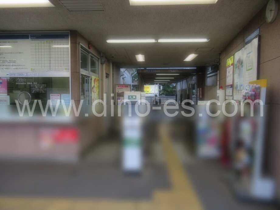 白糸台メンズエステの駅前の写真です。picture of Shiraitodai station where to find spa and massage salons