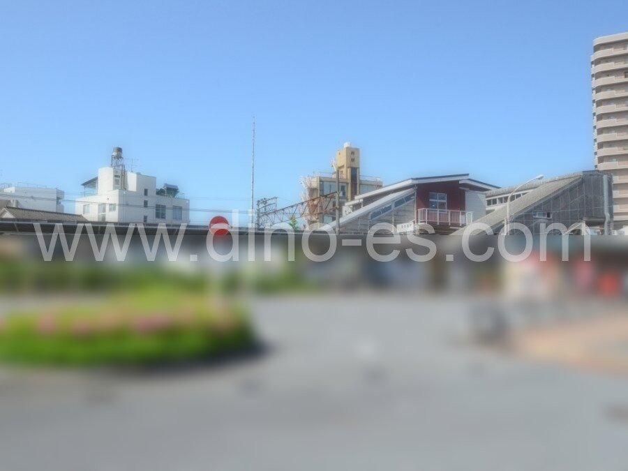 東青梅メンズエステの駅前の写真です。picture of Higashi-Ōme station where to find spa and massage salons