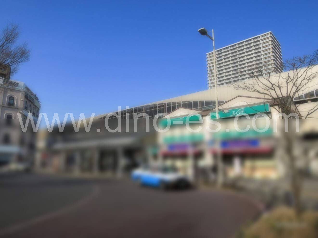 越谷メンズエステの駅前の写真です。picture of Koshigaya station where to find spa and massage salons