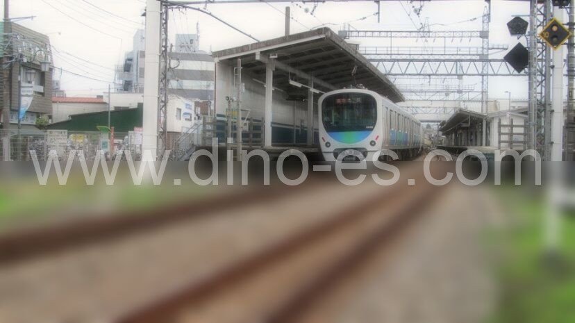 西所沢メンズエステの駅前の写真です。picture of Nishi-Tokorozawa station where to find spa and massage salons