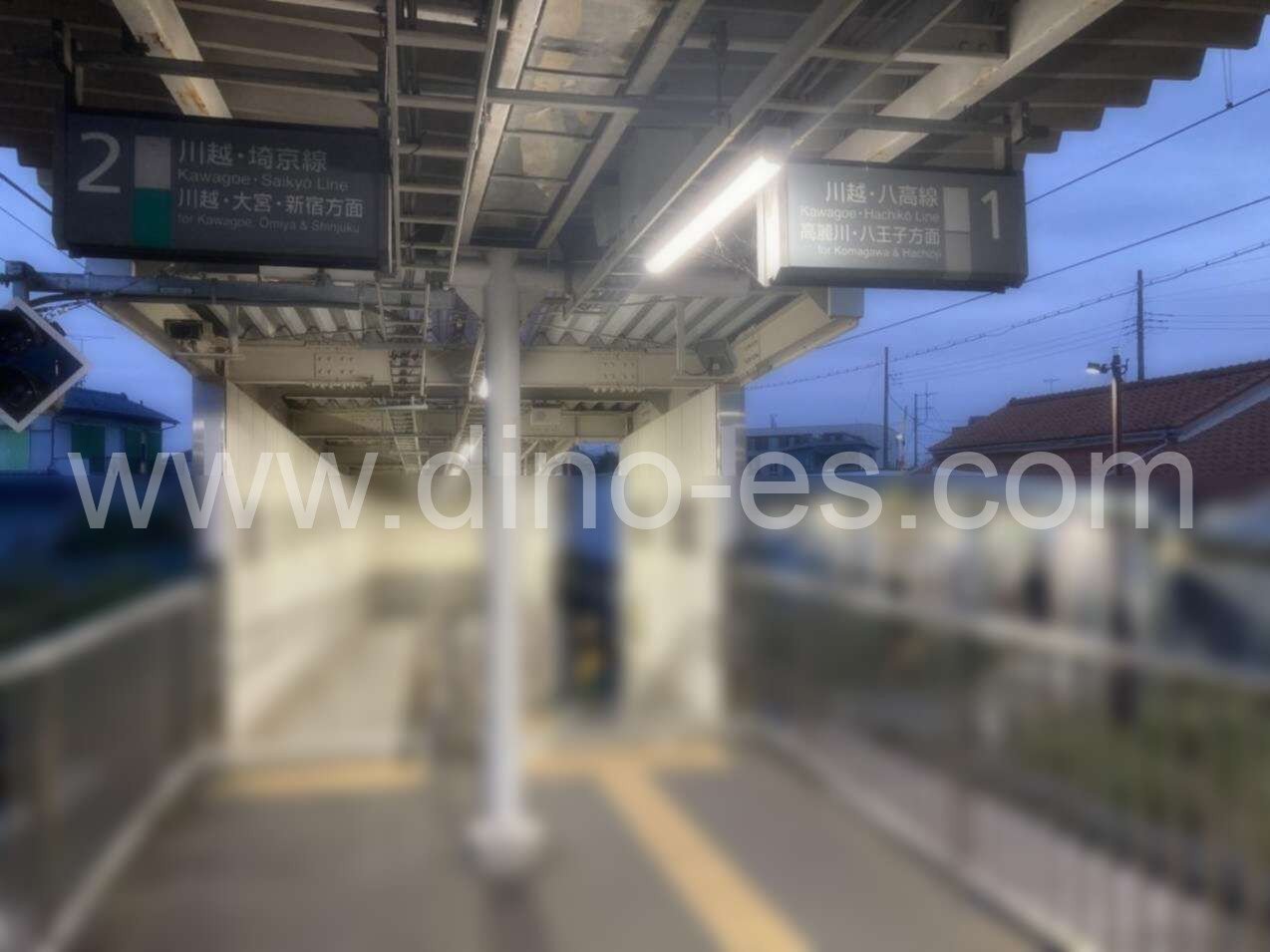 的場メンズエステの駅前の写真です。picture of Matoba station where to find spa and massage salons