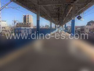 北朝霞メンズエステの駅前の写真です。picture of Kita-Asaka station where to find spa and massage salons