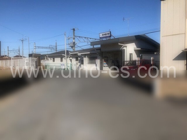 武州唐沢メンズエステの駅前の写真です。picture of Bushū-Karasawa station where to find spa and massage salons