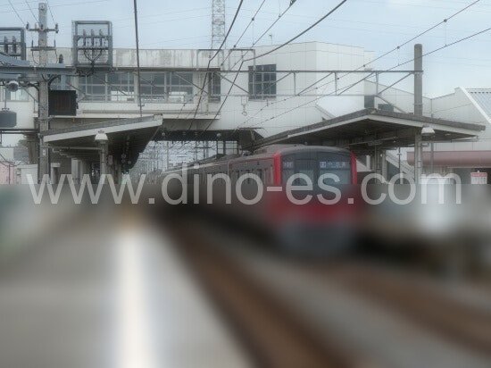 姫宮メンズエステの駅前の写真です。picture of Himemiya station where to find spa and massage salons