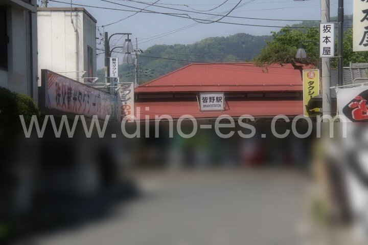 皆野メンズエステの駅前の写真です。picture of Minano station where to find spa and massage salons