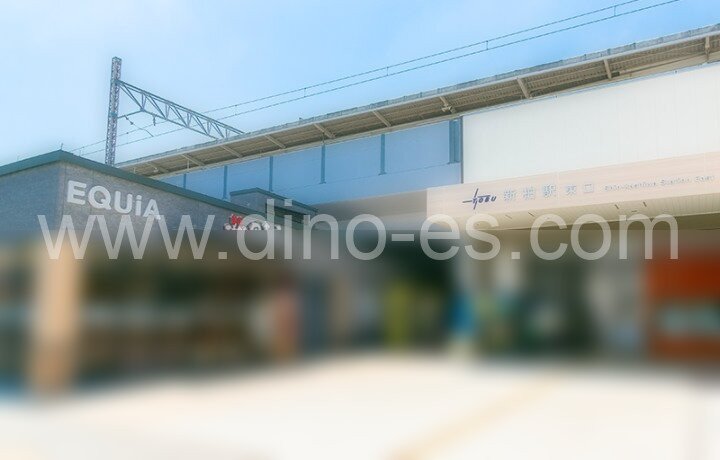 新柏メンズエステの駅前の写真です。picture of Shin-Kashiwa station where to find spa and massage salons
