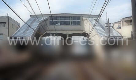 菅野メンズエステの駅前の写真です。picture of Sugano station where to find spa and massage salons