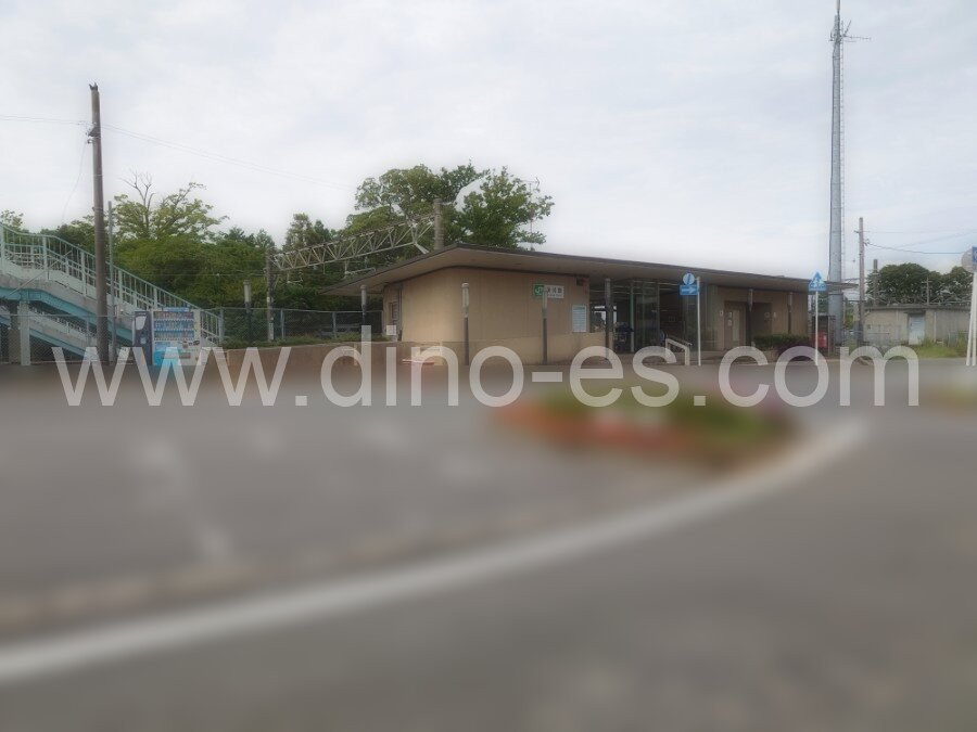 滑河メンズエステの駅前の写真です。picture of Namegawa station where to find spa and massage salons