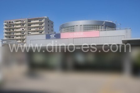 南流山メンズエステの駅前の写真です。picture of Minami-Nagareyama station where to find spa and massage salons