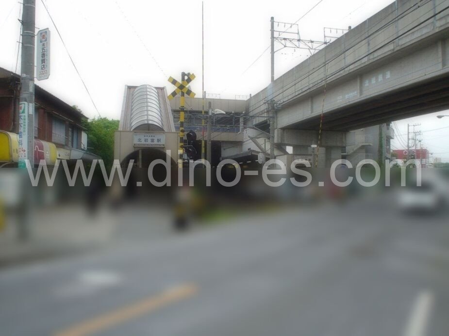 北初富メンズエステの駅前の写真です。picture of Kita-Hatsutomi station where to find spa and massage salons