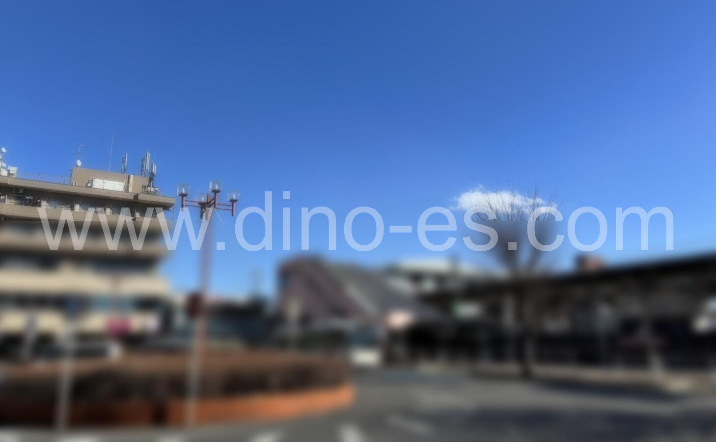 天王台メンズエステの駅前の写真です。picture of Tennōdai station where to find spa and massage salons