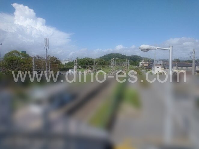 青堀メンズエステの駅前の写真です。picture of Aohori station where to find spa and massage salons