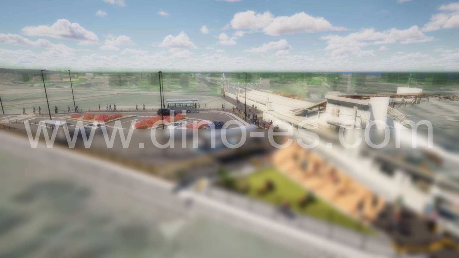 川角メンズエステの駅前の写真です。picture of Kawakado station where to find spa and massage salons