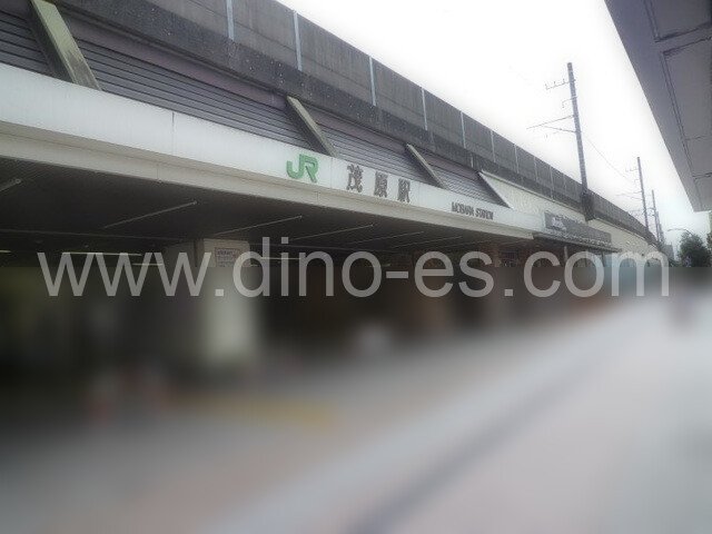 茂原メンズエステの駅前の写真です。picture of Mobara station where to find spa and massage salons