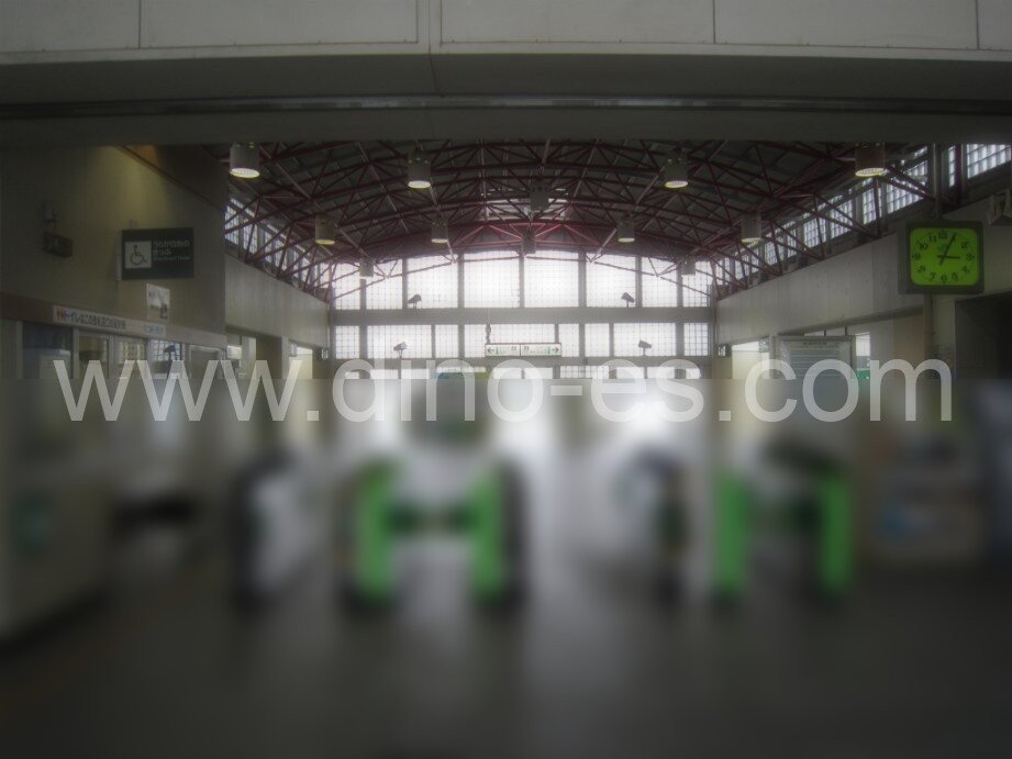 布佐メンズエステの駅前の写真です。picture of Fusa station where to find spa and massage salons