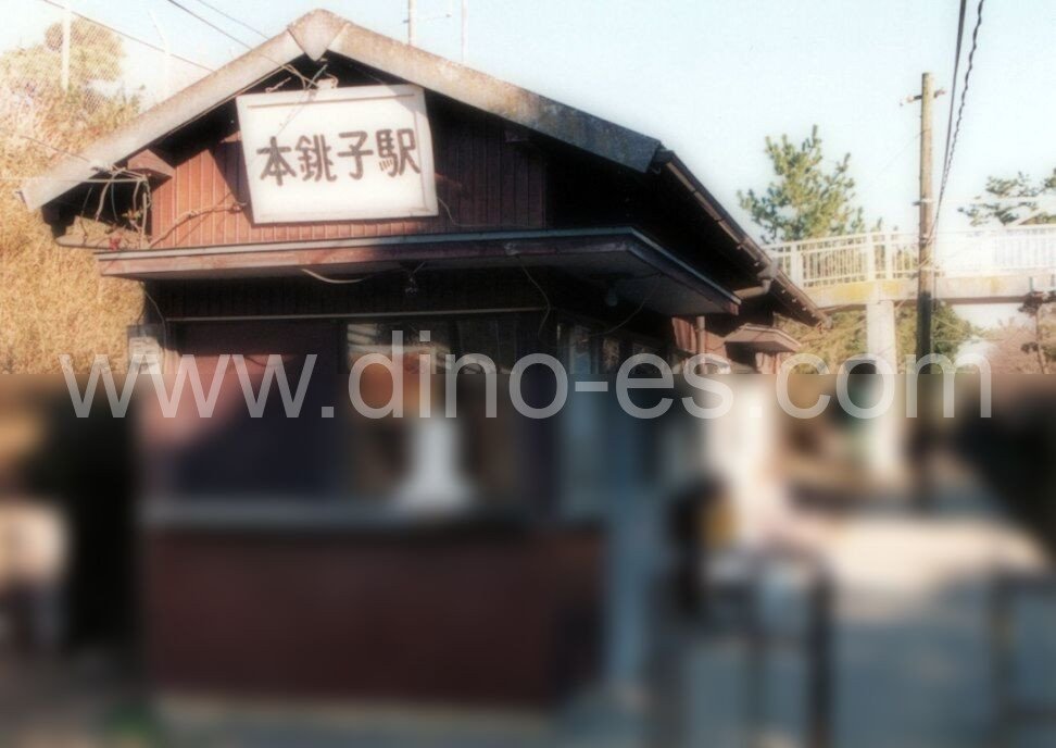 本銚子メンズエステの駅前の写真です。picture of Moto-Chōshi station where to find spa and massage salons
