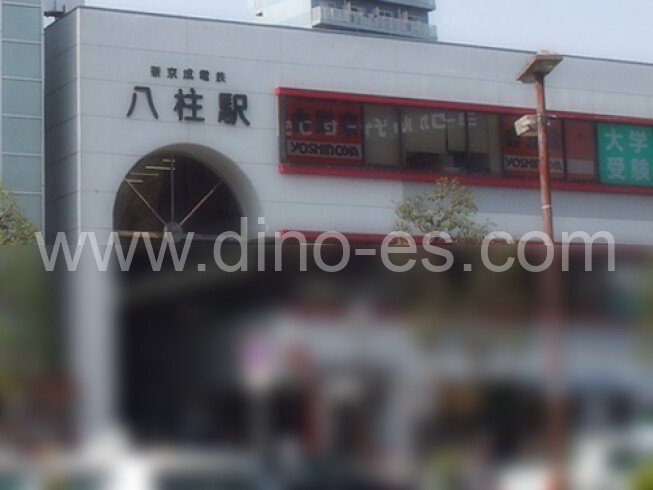 八柱メンズエステの駅前の写真です。picture of Yabashira station where to find spa and massage salons