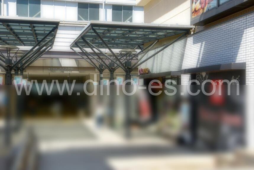 あざみ野メンズエステの駅前の写真です。picture of Azamino station where to find spa and massage salons