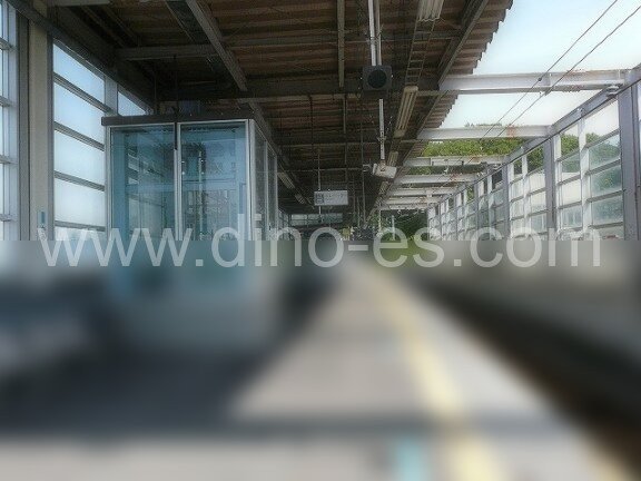 上溝メンズエステの駅前の写真です。picture of Kamimizo station where to find spa and massage salons