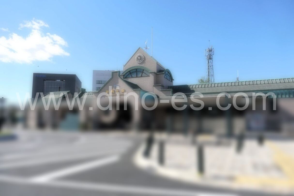 桐生メンズエステの駅前の写真です。picture of Kiryū station where to find spa and massage salons